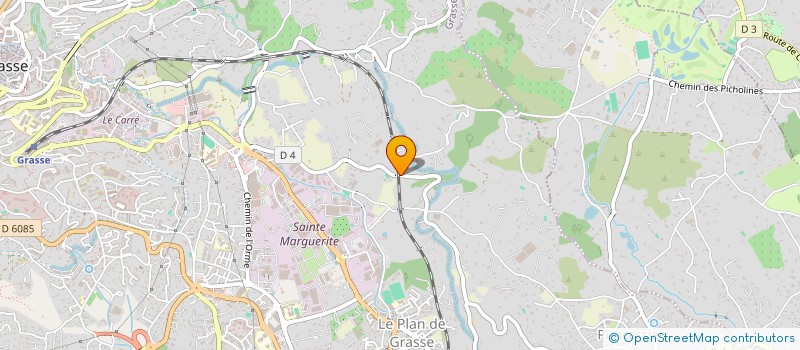 localisation de l'entreprise SIAN D'AQUI à GRASSE