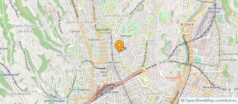 localisation de l'entreprise SIAN D'AQUI NISSA E COUNTEA à NICE