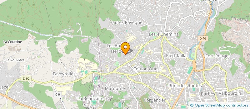 localisation de l'entreprise SIAN FARO  TOULON