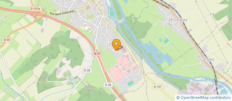 localisation de l'entreprise SIANA à CHARMES