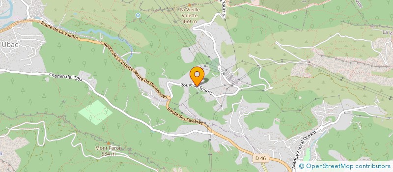 localisation de l'entreprise SIANA à LA VALETTE-DU-VAR