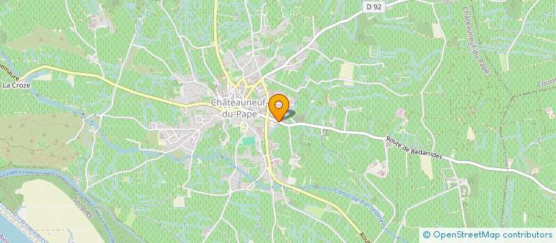 localisation de l'entreprise SIANDAKI  CHATEAUNEUF-DU-PAPE