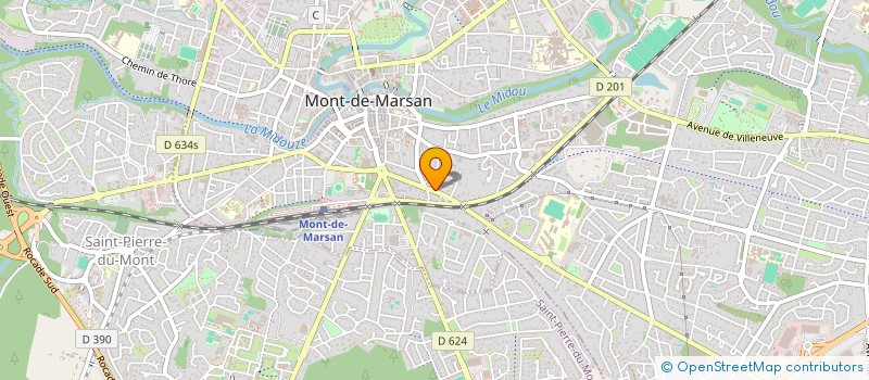 localisation de l'entreprise SIANES  MONT-DE-MARSAN