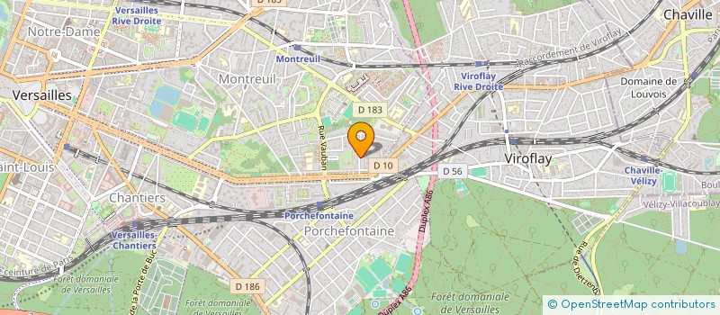 localisation de l'entreprise SIANNE PATRIMOINE à VERSAILLES