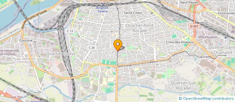 localisation de l'entreprise SIAO DE VAUCLUSE - IMAGINE 84 à AVIGNON