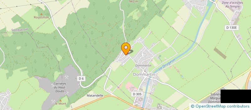 localisation de l'entreprise SIAP ELEC  PONTARLIER