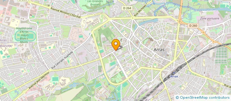 localisation de l'entreprise SIASSO à ARRAS
