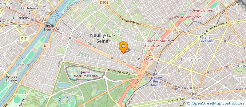 localisation de l'entreprise SIATE à NEUILLY-SUR-SEINE