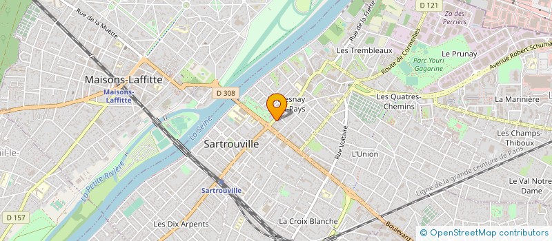 localisation de l'entreprise SIATHERM SA à MONTESSON
