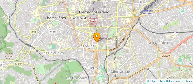 localisation de l'entreprise SIAU GENDARMA CLARMONT  CLERMONT-FERRAND