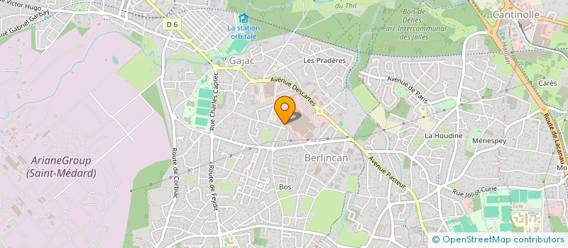 localisation de l'entreprise SIAV  SAINT-MEDARD-EN-JALLES