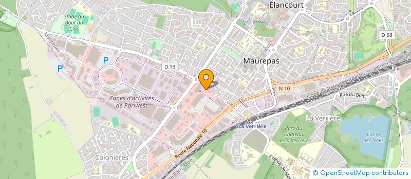 localisation de l'entreprise SIAZ  COIGNIERES