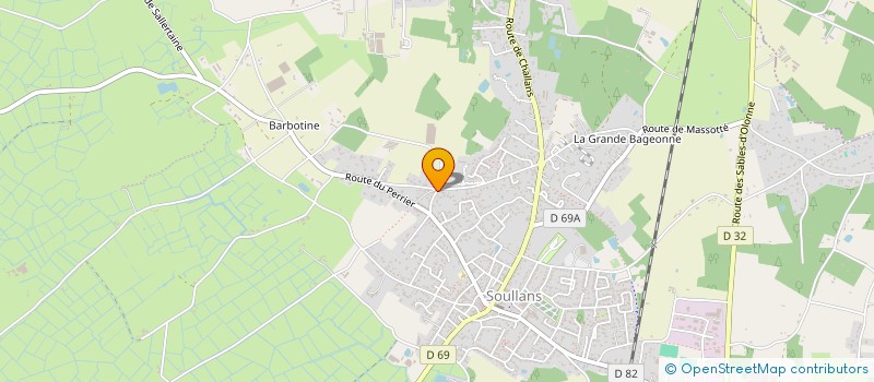 localisation de l'entreprise SIB IMMO  SAINT-HILAIRE-DE-RIEZ