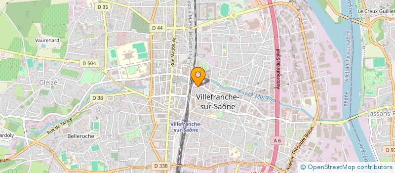 localisation de l'entreprise SIB PRO FACADE à VILLEFRANCHE-SUR-SAONE