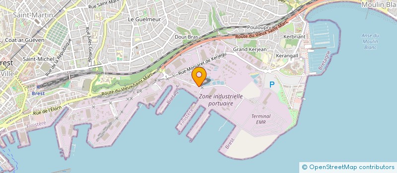 localisation de l'entreprise SIB SOC ISOLATION BRESTOISE à BREST