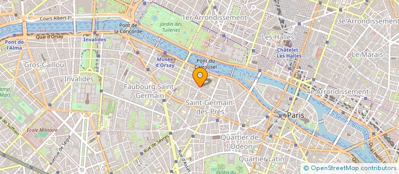 localisation de l'entreprise SIBAAD  PARIS