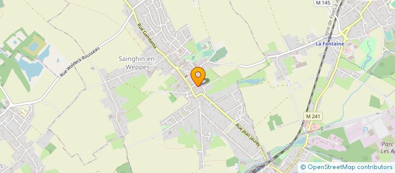 localisation de l'entreprise SIBANE à SAINGHIN-EN-WEPPES
