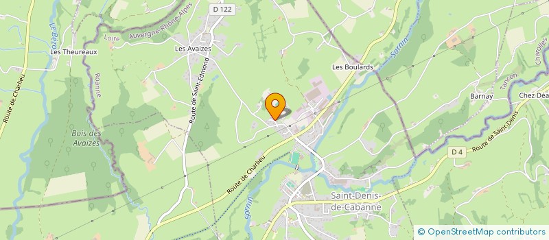 localisation de l'entreprise SIBARITAS DE LA CALLE  SAINT-DENIS-DE-CABANNE