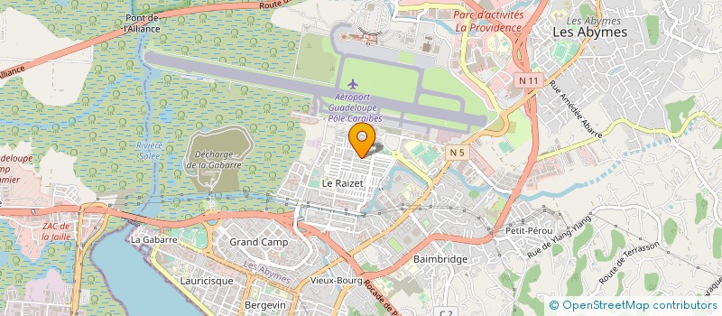 localisation de l'entreprise SIBARY  LES ABYMES