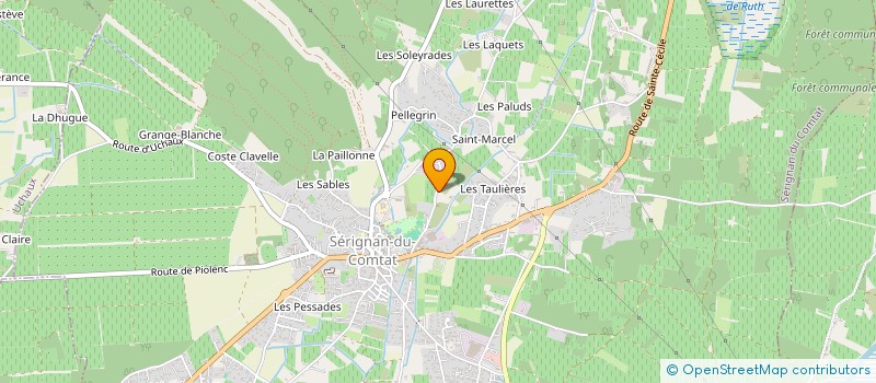 localisation de l'entreprise SIBASA  SERIGNAN-DU-COMTAT