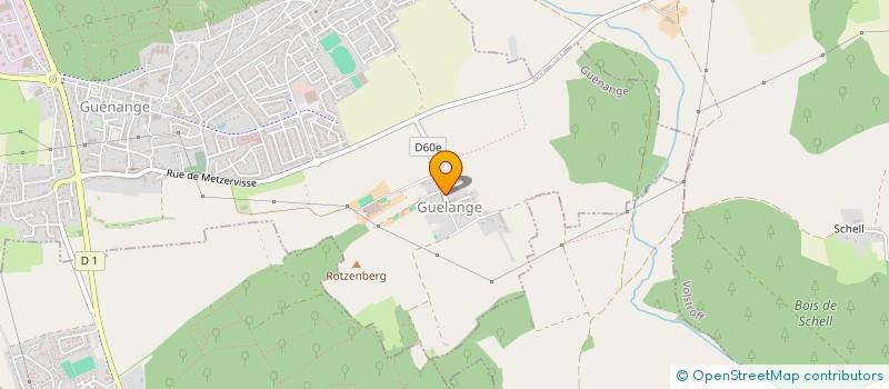 localisation de l'entreprise SIBCO  GUENANGE