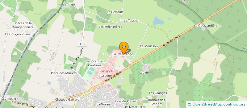 localisation de l'entreprise SIBD à AZAY-LE-RIDEAU