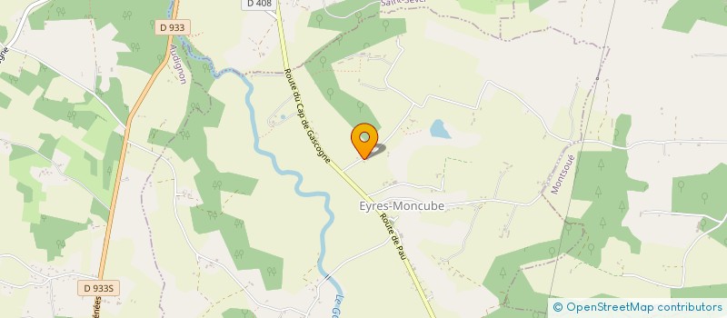 localisation de l'entreprise SIBE  EYRES-MONCUBE