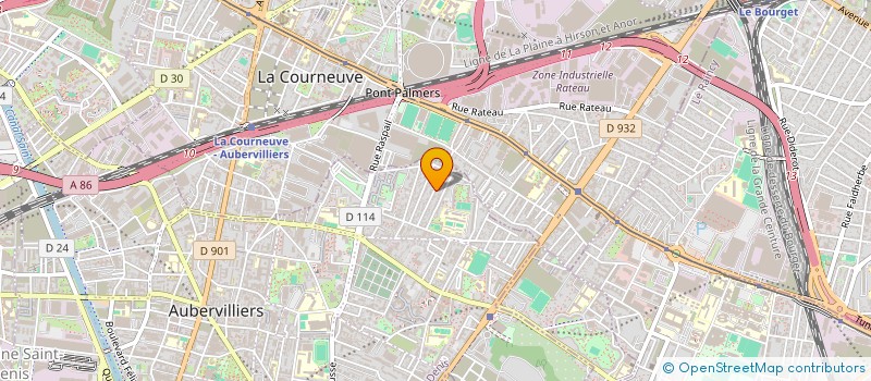 localisation de l'entreprise SIBEL à AUBERVILLIERS