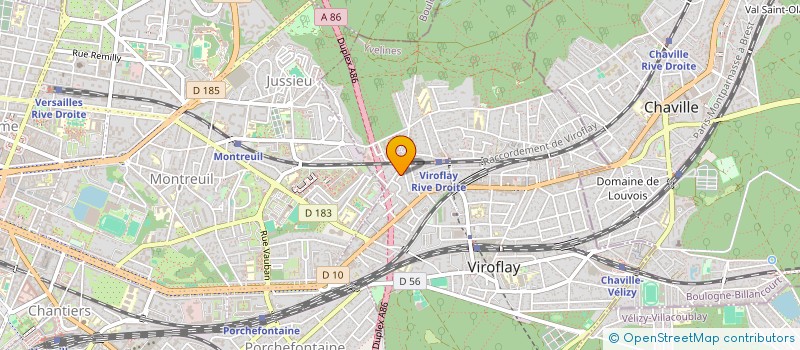 localisation de l'entreprise SIBEL ASSOCIES  VIROFLAY