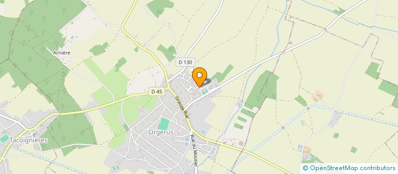 localisation de l'entreprise SIBEL SARL à ORGERUS