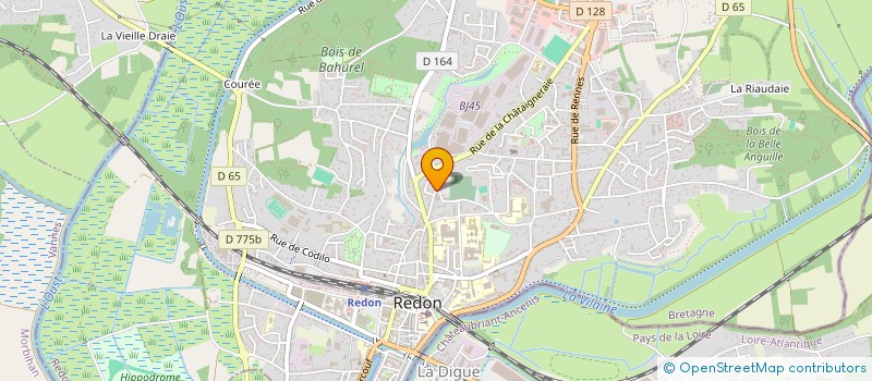 localisation de l'entreprise SIBELDIS  RIEUX