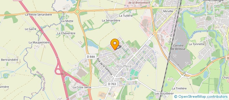 localisation de l'entreprise SIBELIMMO à MONTAIGU-VENDEE
