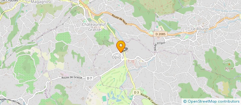 localisation de l'entreprise SIBELLAZUR CONCEPT à OPIO