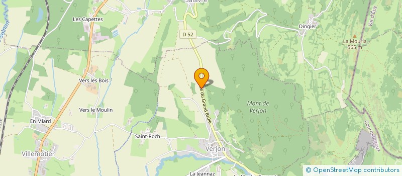 localisation de l'entreprise SIBELLE VOLAILLES à VERJON