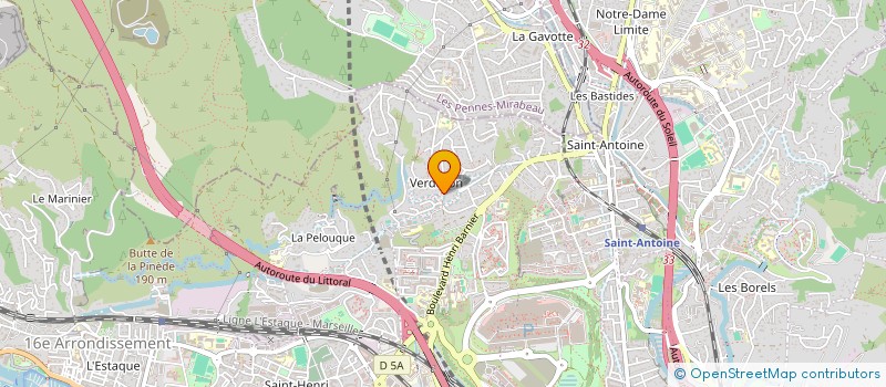 localisation de l'entreprise SIBEMA à MARSEILLE