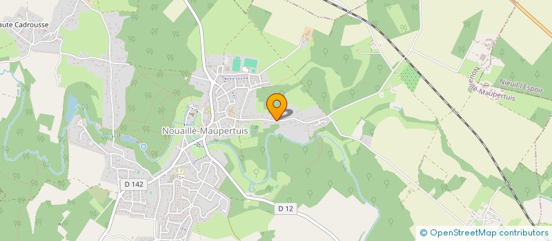 localisation de l'entreprise SIBEMA  NOUAILLE-MAUPERTUIS