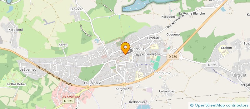 localisation de l'entreprise SIBEMO à SARZEAU