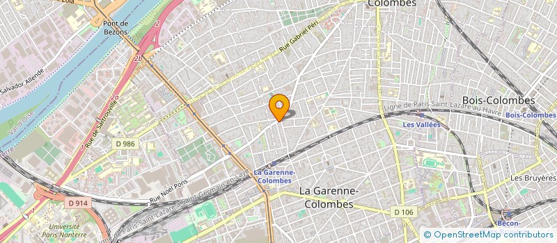 localisation de l'entreprise SIBEONI à NEUILLY-SUR-SEINE