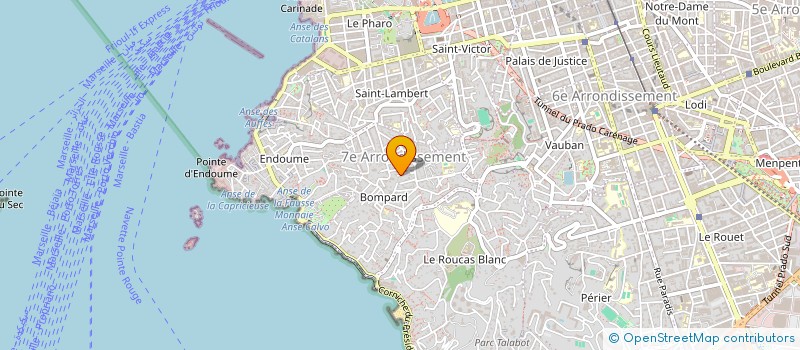 localisation de l'entreprise SIBEXO à MARSEILLE