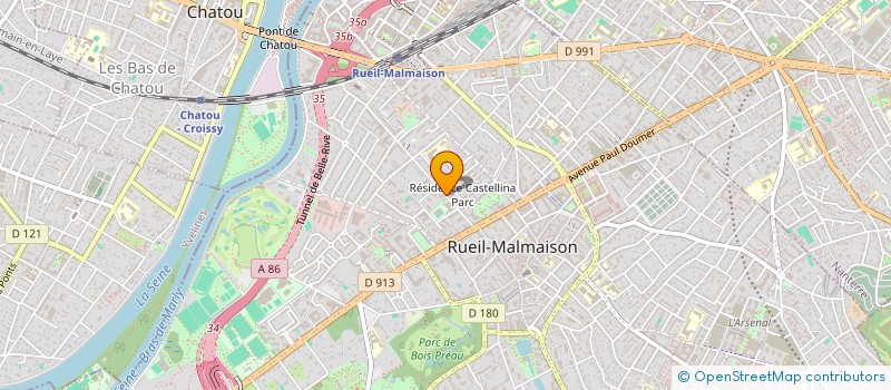 localisation de l'entreprise SIBI à RUEIL-MALMAISON