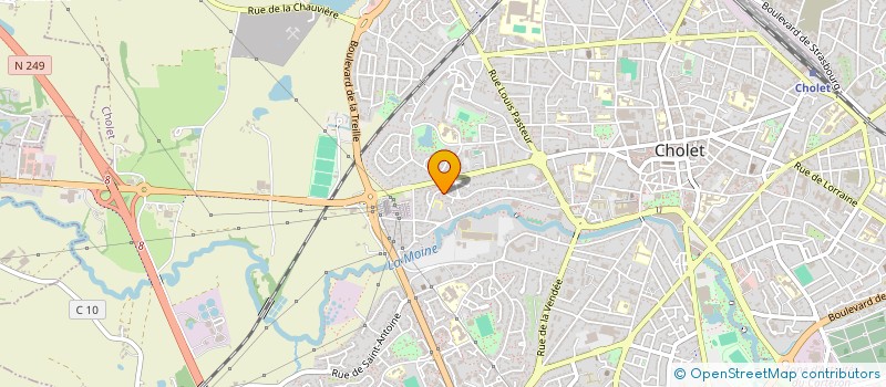 localisation de l'entreprise SIBIL O ROP à CHOLET