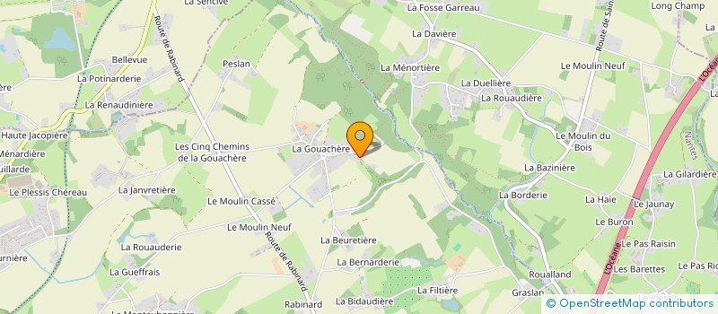 localisation de l'entreprise SIBILE  CARQUEFOU