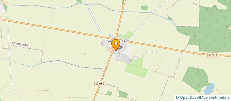 localisation de l'entreprise SIBILEAU  CHAMPAUBERT