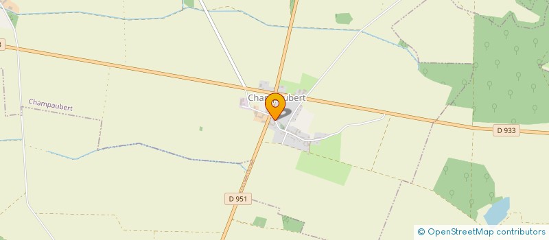 localisation de l'entreprise SIBILEAU  CHAMPAUBERT