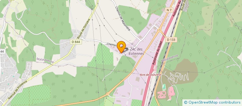 localisation de l'entreprise SIBILLE OUTILLAGE à MALATAVERNE