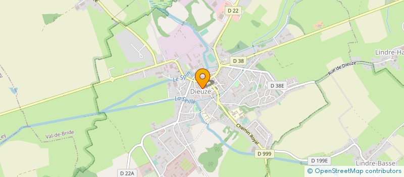 localisation de l'entreprise SIBIO à DIEUZE