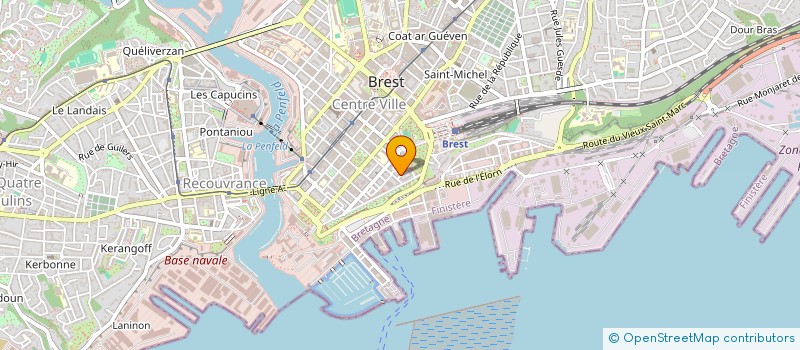 localisation de l'entreprise SIBIRIL INVESTISSEMENTS à BREST