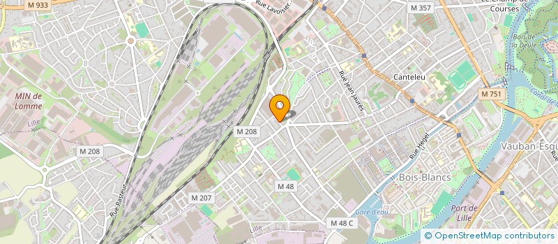 localisation de l'entreprise SIBL à LILLE