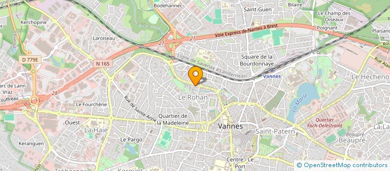 localisation de l'entreprise SIBLINGS à VANNES