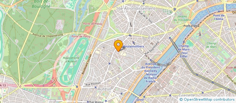 localisation de l'entreprise SIBLINGS FILMS  PARIS